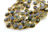 Labradorite Oval Faceted Bezel Chain, (BC-LAB-174)